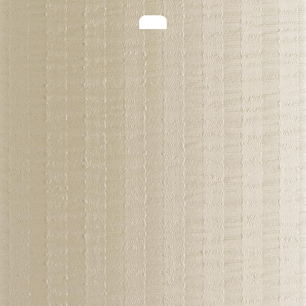 3 1/2" Vertical Blind Replacement Slat (Satin Stripe Ivory)